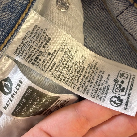 Levi’s Jeans Womens 29 Low Pro Straight - Picture 6 of 9